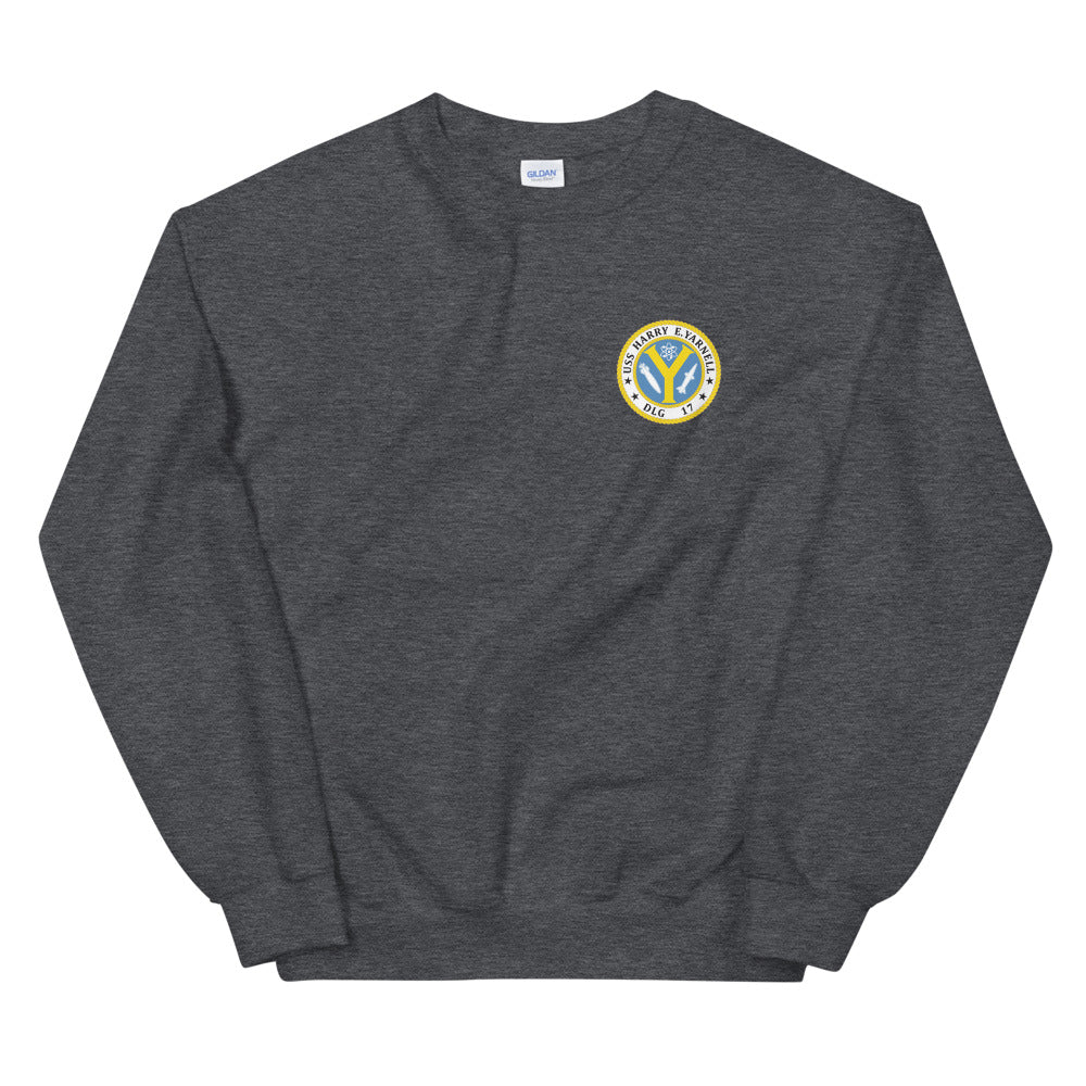 USS Harry E. Yarnell (DLG-17) Ship's Crest Sweatshirt