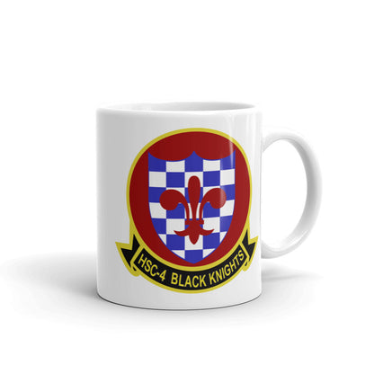 HSC-4 Black Knights Squadron Crest Mug