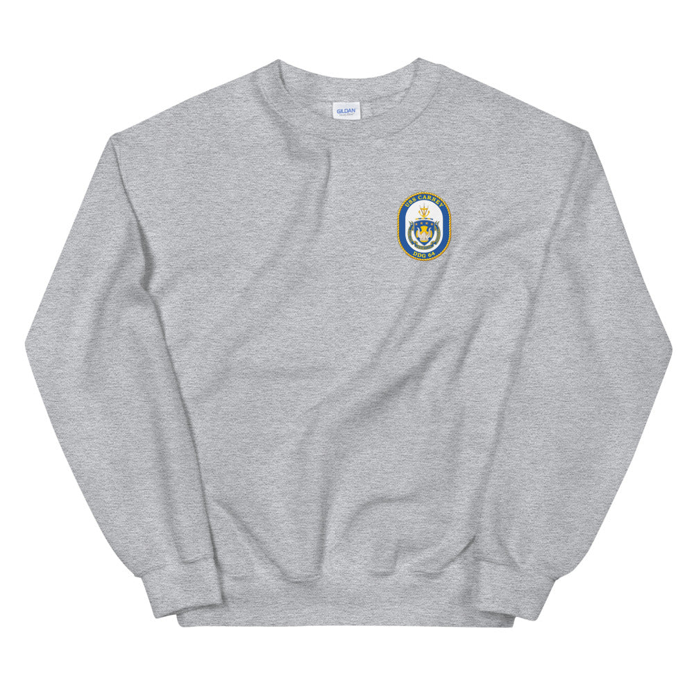 USS Carney (DDG-64) Ship's Crest Sweatshirt