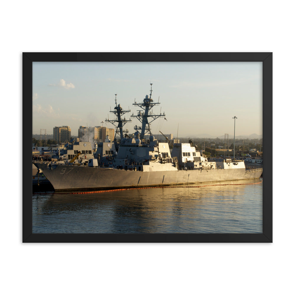 USS Halsey (DDG-97) Framed Ship Photo