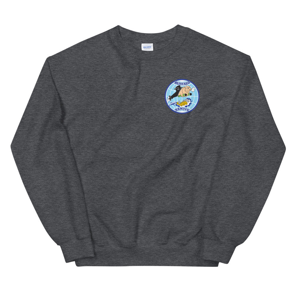 USS Buffalo (SSN-715) Ship's Crest Sweatshirt