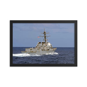 USS Bulkeley (DDG-84) Framed Ship Photo