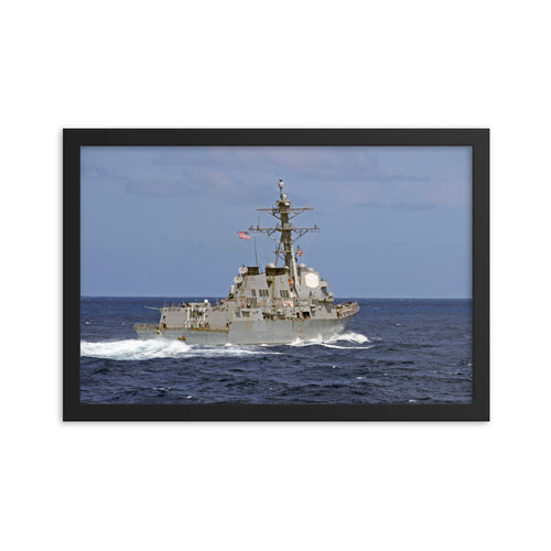 USS Bulkeley (DDG-84) Framed Ship Photo