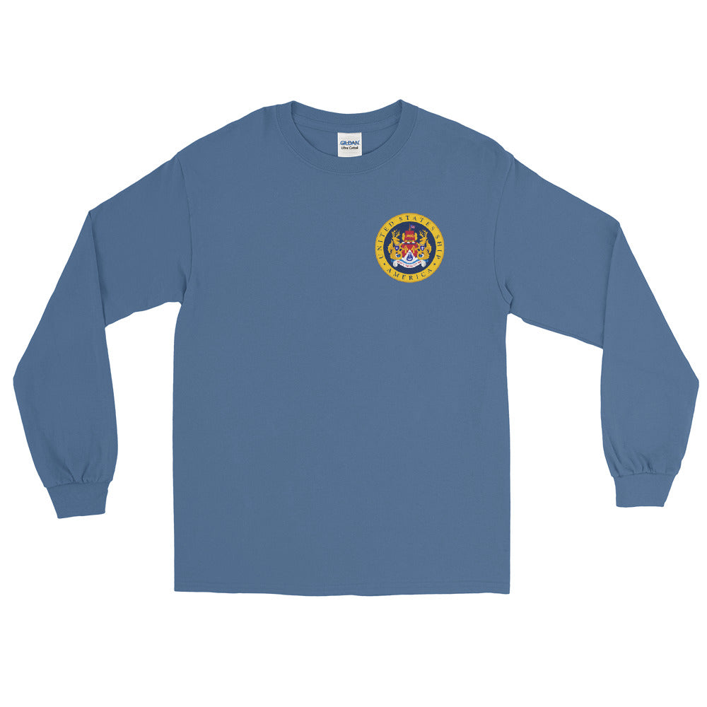 USS America (CV-66) 1990-91 Long Sleeve Cruise Shirt (Ver 2)