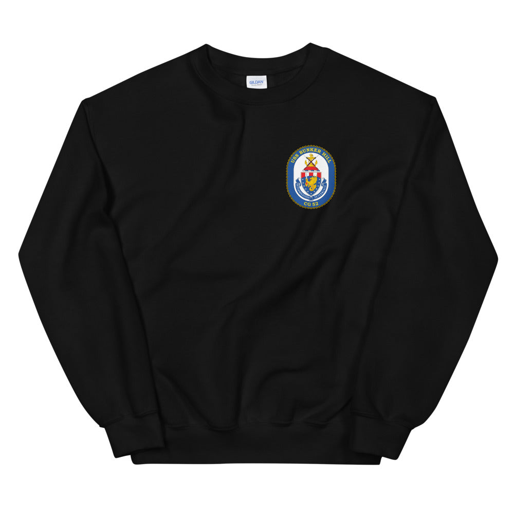 USS Bunker Hill (CG-52) Ship's Crest Sweatshirt