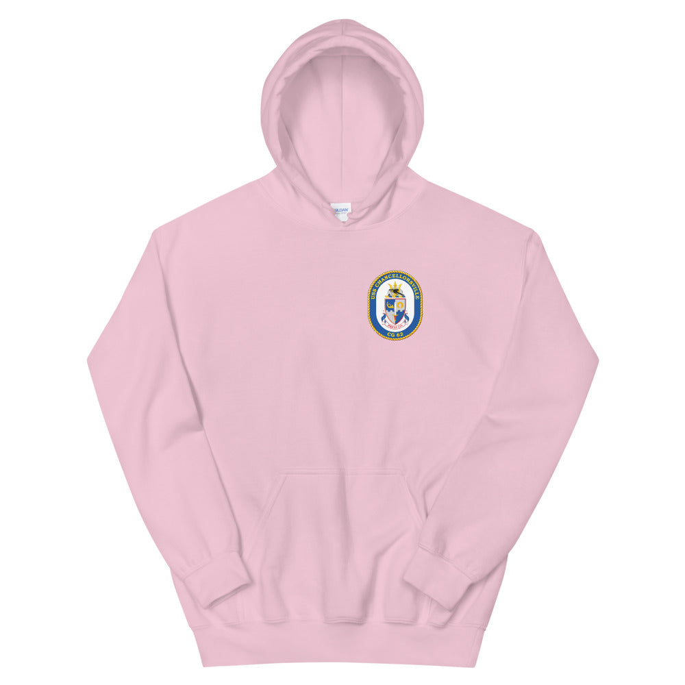 USS Chancellorsville (CG-62) Ship's Crest Hoodie