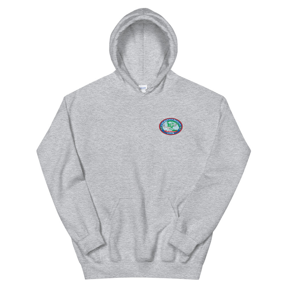 USS Ronald Reagan (CVN-76) Ship's Crest Hoodie
