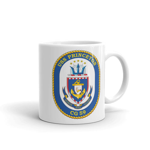 USS Princeton (CG-59) Ship's Crest Mug