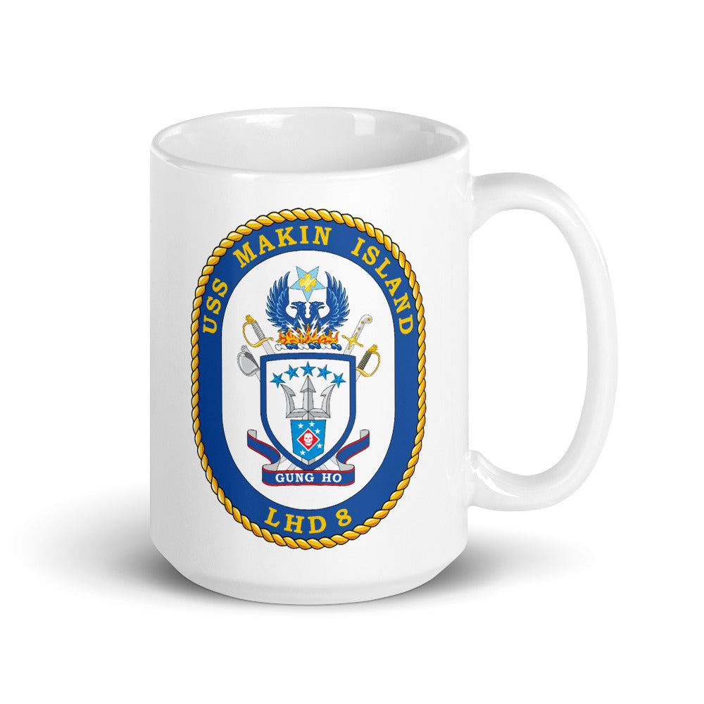 USS Makin Island (LHD-8) Ship's Crest Mug