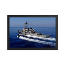 Load image into Gallery viewer, USS Barry (DDG-52) Framed Ship Photo