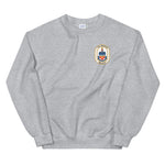 USS Briscoe (DD-977) Ship's Crest Sweatshirt