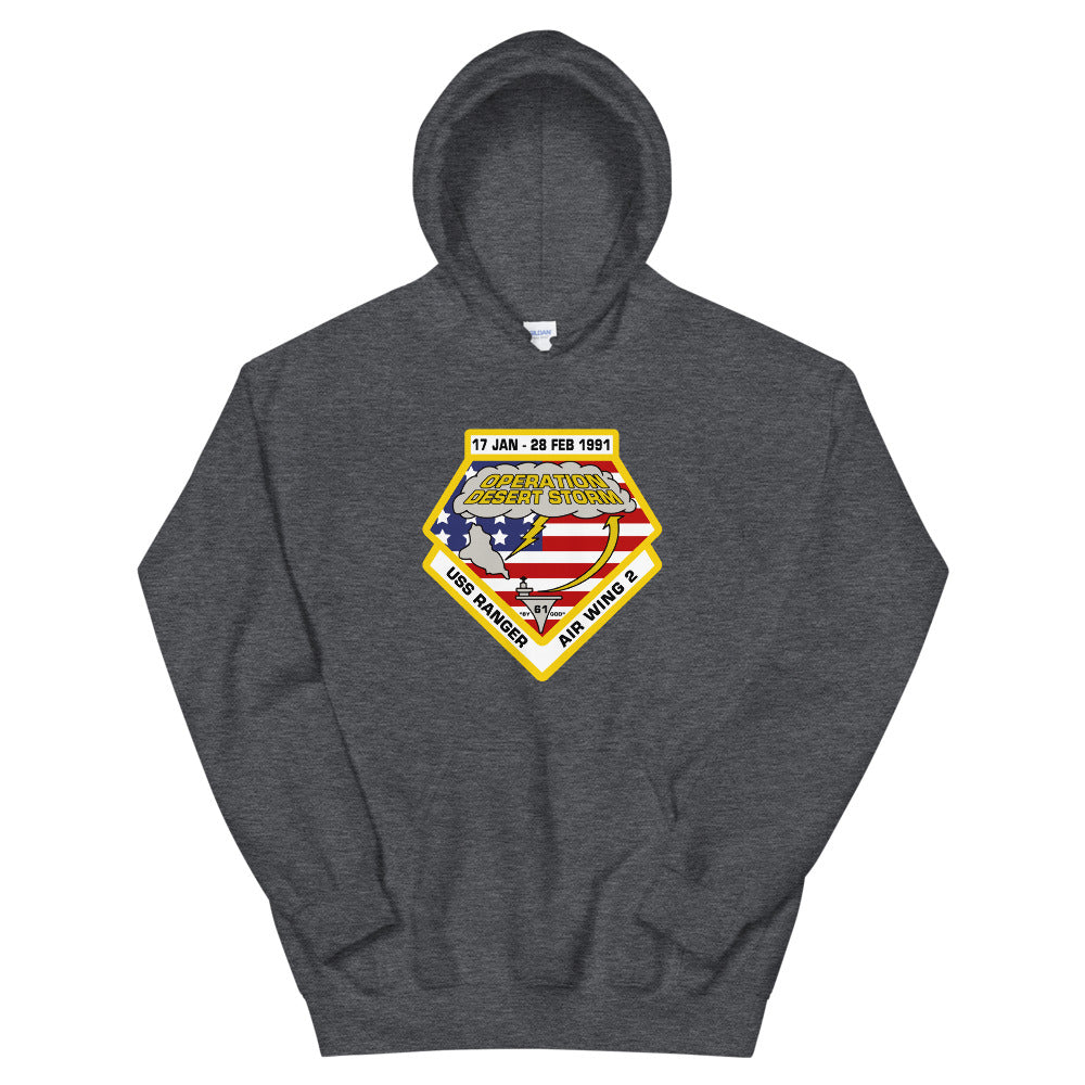 USS Ranger (CV-61) Operation Desert Storm Hoodie