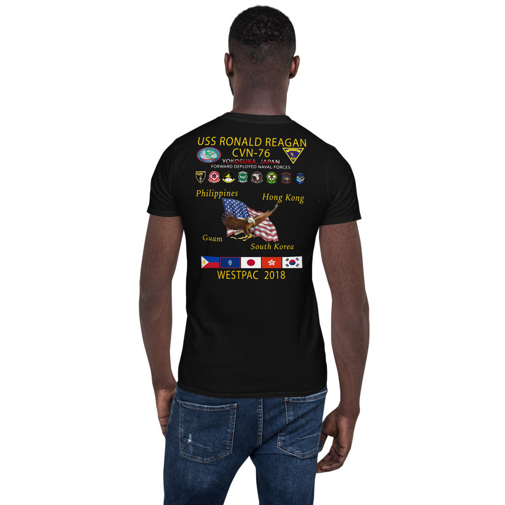 USS Ronald Reagan (CVN-76) 2018 Cruise Shirt