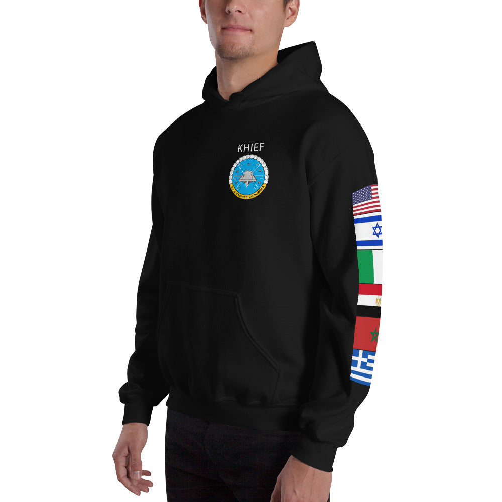 IKE CUSTOM w/FLAGS - E HUGHES - Hoodie