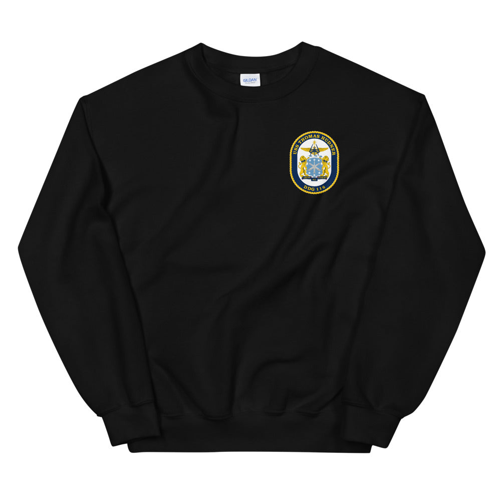 USS Thomas Hudner (DDG-116) Ship's Crest Sweatshirt