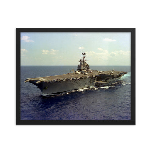 USS Independence (CV-62) Framed Ship Photo