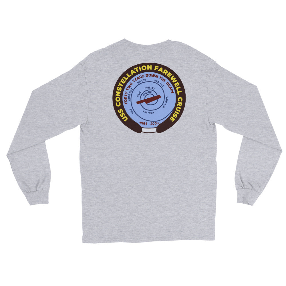 USS Constellation (CV-64) Farewell Cruise Long Sleeve Shirt