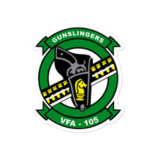 Load image into Gallery viewer, VFA-105 Gunslingers Squadron Crest Vinyl Sticker