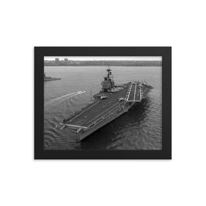 USS Forrestal (CV-59) Framed Ship Photo