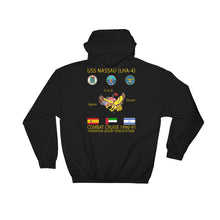 Load image into Gallery viewer, USS Nassau (LHA-4) 1990-91 Cruise Hoodie