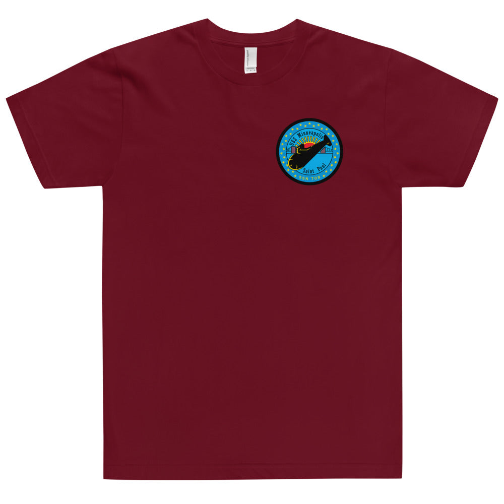 USS Minneapolis-Saint Paul (SSN-708) Ship's Crest Shirt