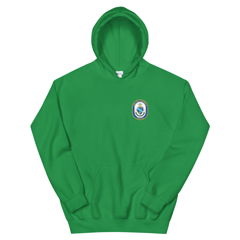 USS McCampbell (DDG-85) Ship's Crest Hoodie
