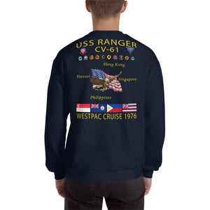 USS Ranger (CV-61) 1976 Cruise Sweatshirt