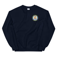 Load image into Gallery viewer, USS Columbus (SSN-762) Ship&#39;s Crest Sweatshirt