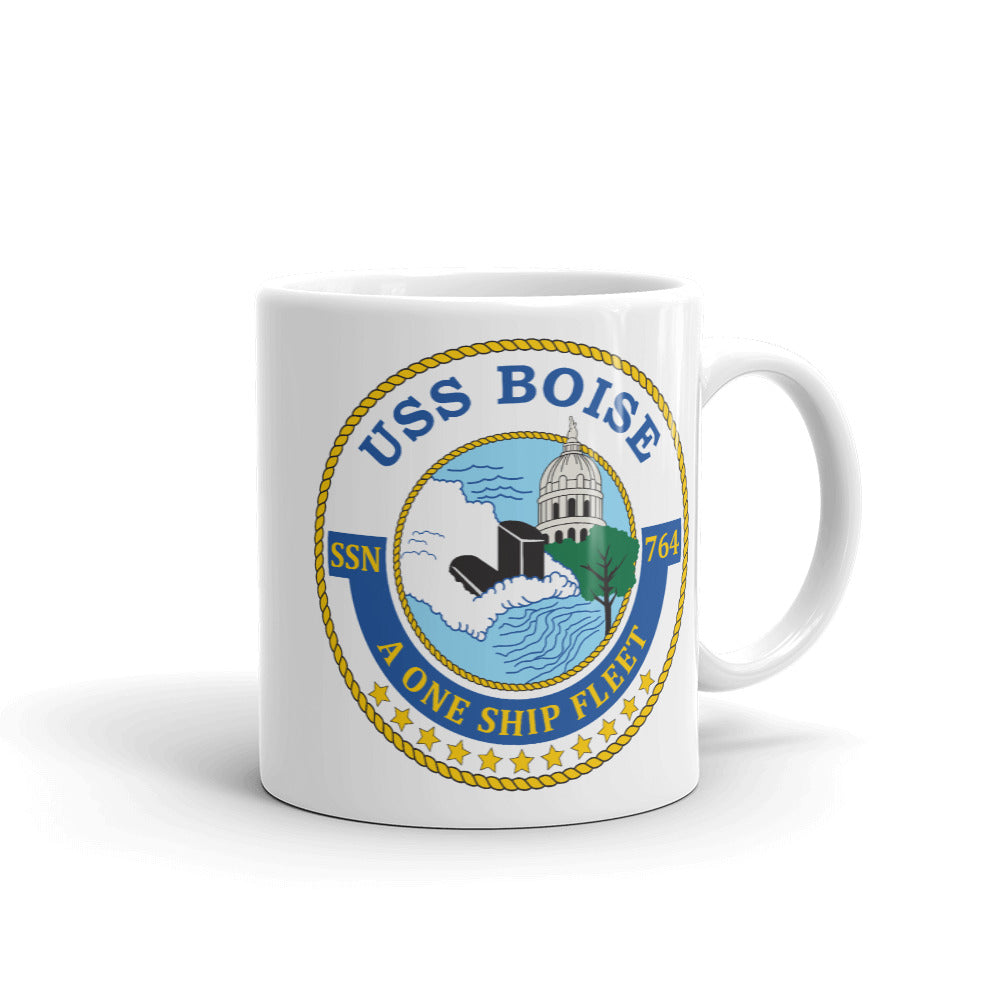 USS Boise (SSN-764) Ship's Crest Mug