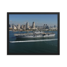 Load image into Gallery viewer, USS Makin Island (LHD-8) Framed Ship Photo