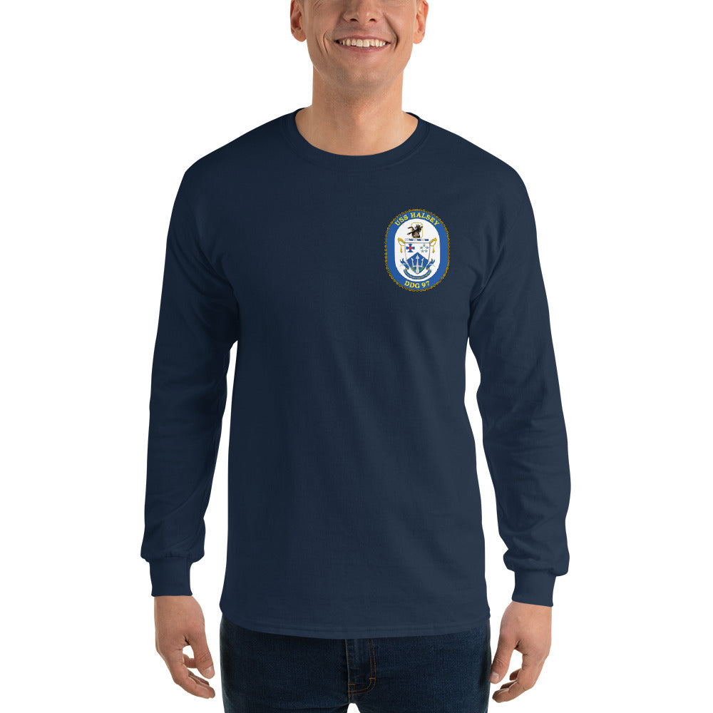 USS Halsey (DDG-97) 2008 Long Sleeve Cruise Shirt
