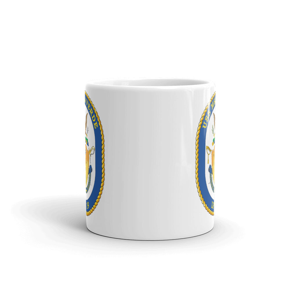 USS Mesa Verde (LPD-19) Ship's Crest Mug