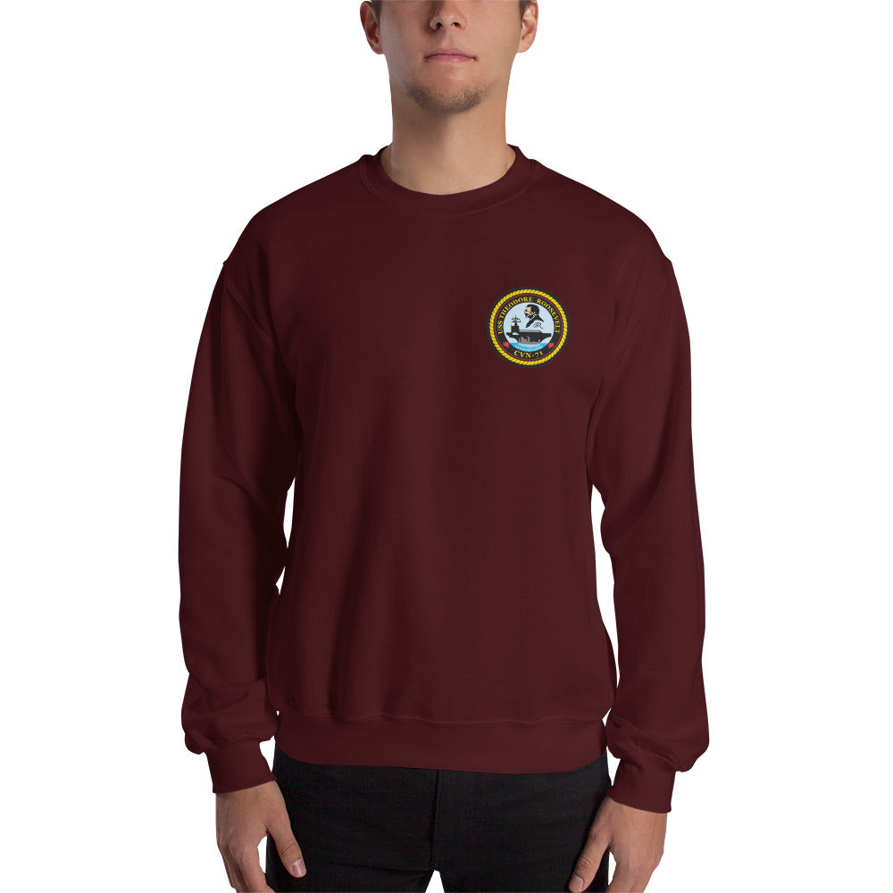 USS Theodore Roosevelt (CVN-71) 2008-09 Cruise Sweatshirt
