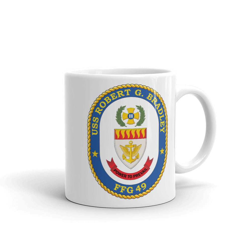 USS Robert G. Bradley (FFG-49) Ship's Crest Mug