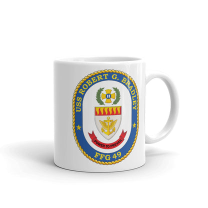 USS Robert G. Bradley (FFG-49) Ship's Crest Mug