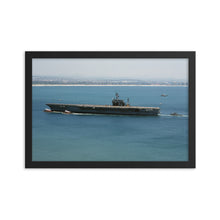 Load image into Gallery viewer, USS Constellation (CV-64) Framed Ship Store