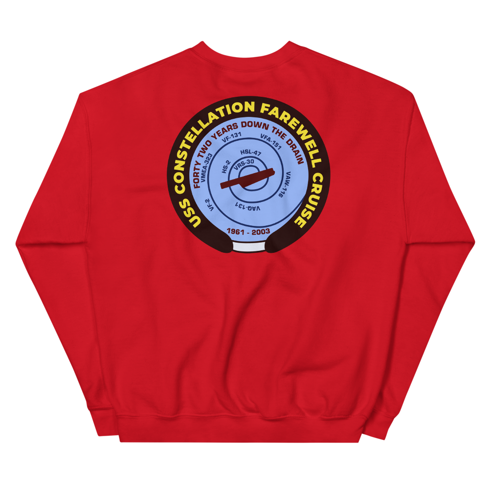 USS Constellation (CV-64) Farewell Cruise Sweatshirt