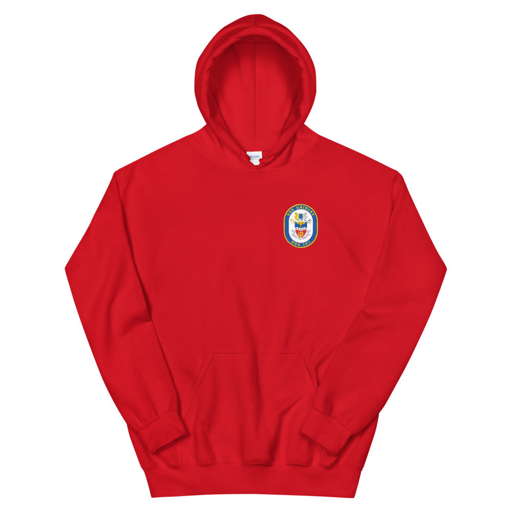 USS Gridley (DDG-101) Ship's Crest Hoodie