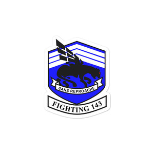 VFA-143 Pukin' Dogs Squadron Crest Vinyl Sticker