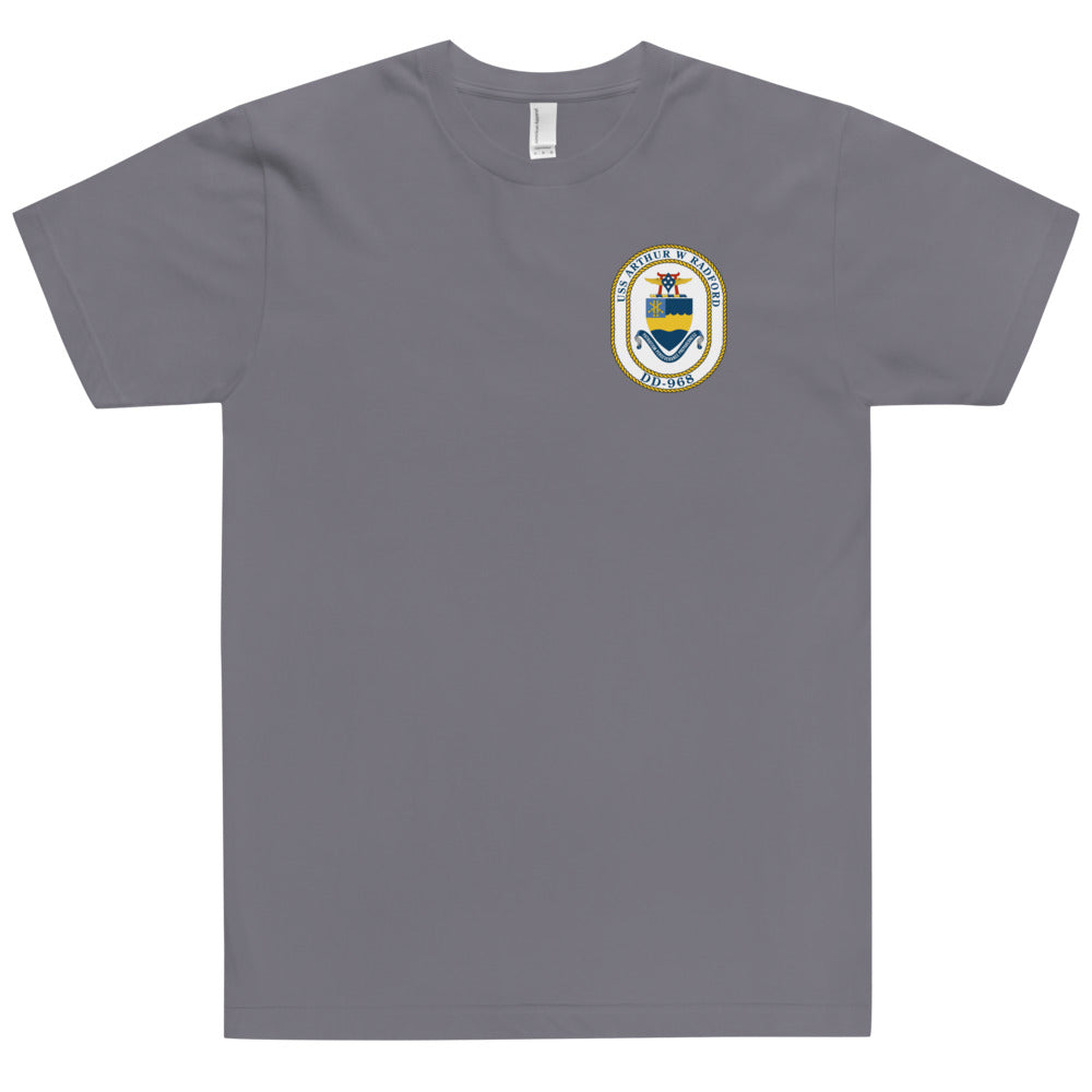 USS Arthur W. Radford (DD-968) Ship's Crest T-Shirt