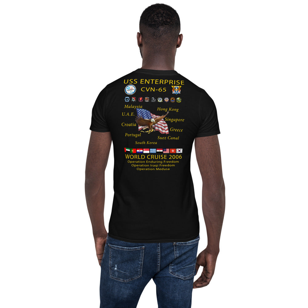 USS Enterprise (CVN-65) 2006 Cruise Shirt