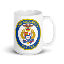 Load image into Gallery viewer, USS Columbus (SSN-762) Ship&#39;s Crest Mug