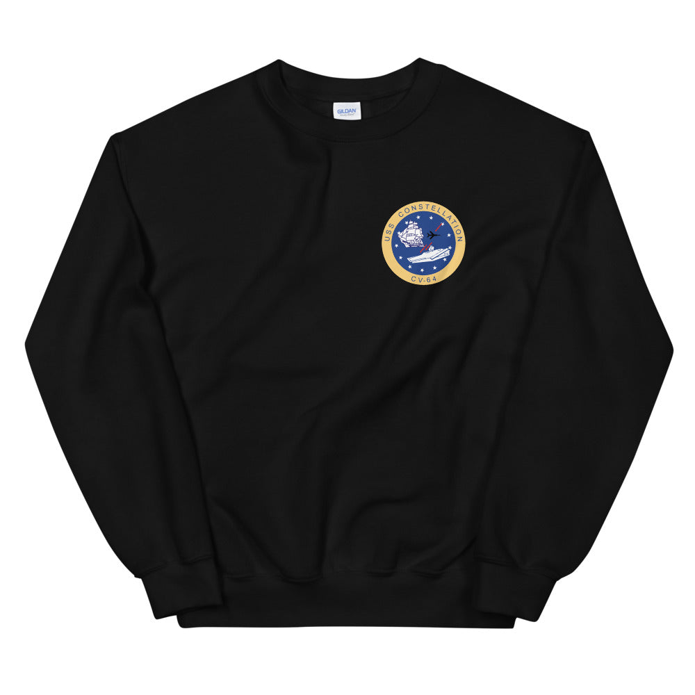 USS Constellation (CV-64) 1994-95 Cruise Sweatshirt - FAMILY
