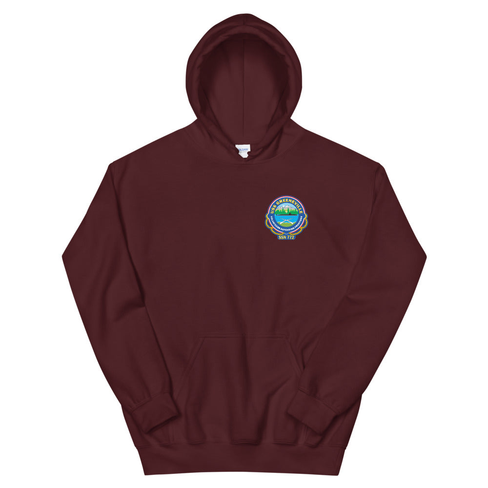 USS Greeneville (SSN-772) Ship's Crest Hoodie