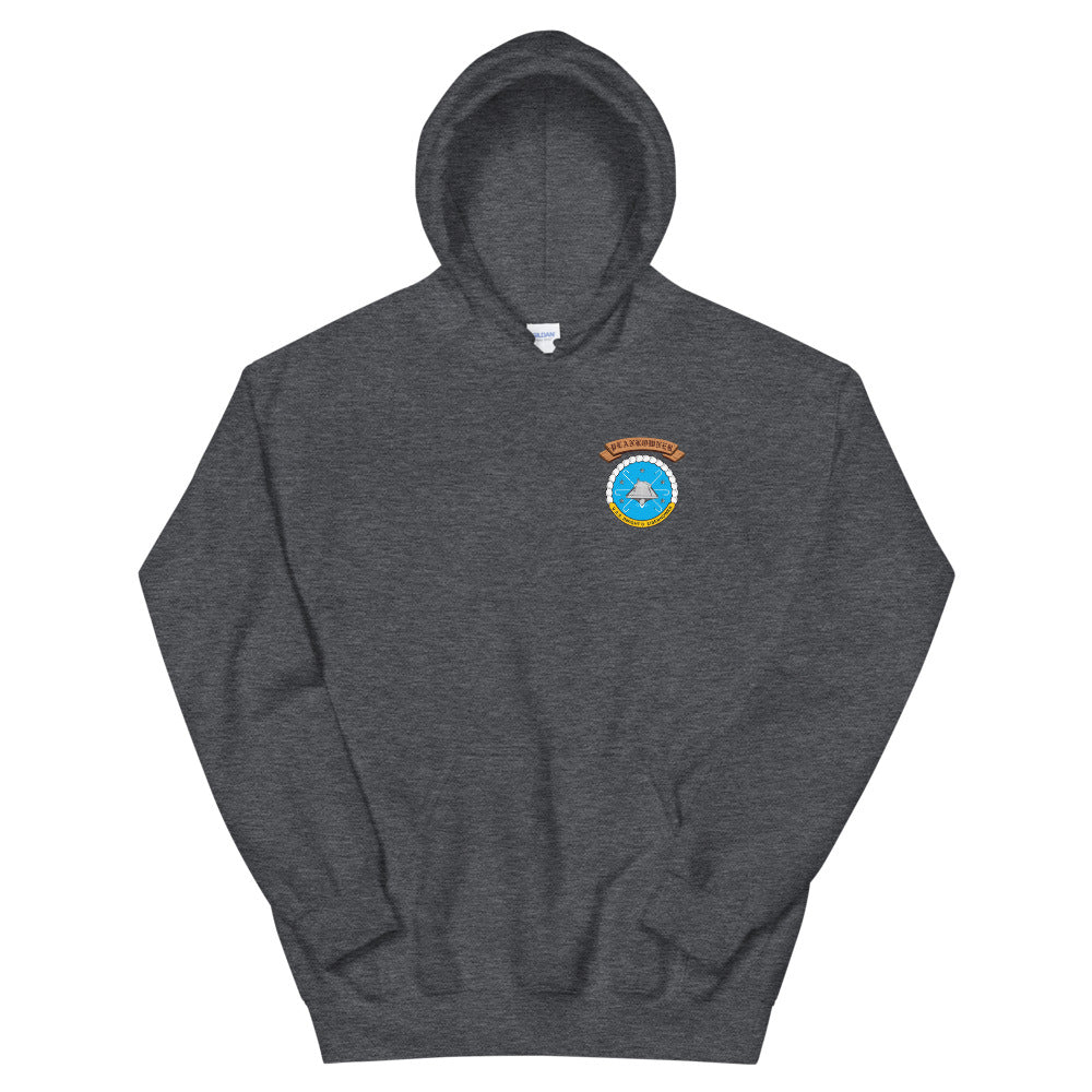 USS Dwight D. Eisenhower (CVN-69) Plankowner Crest Hoodie