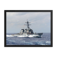 Load image into Gallery viewer, USS Curtis Wilbur (DDG-54) Framed Ship Photo