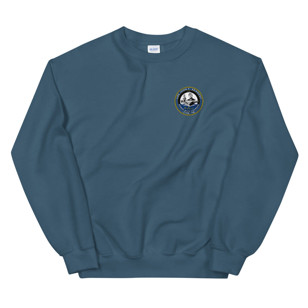 USS John F. Kennedy (CVN-79) Ship's Crest Sweatshirt