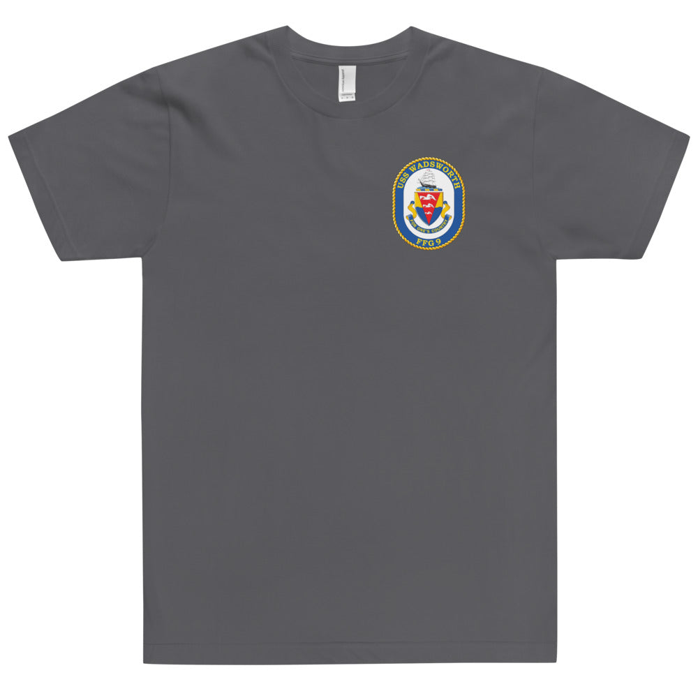 USS Wadsworth (FFG-9) Ship's Crest Shirt