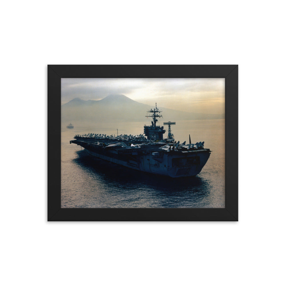 USS Nimitz (CVN-68) Framed Ship Photo
