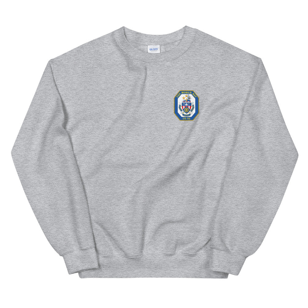USS Mobile Bay (CG-53) Ship's Crest Sweatshirt